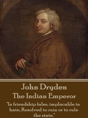 cover image of The Indian Emperor